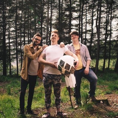 ItsHenParty's profile picture. A MANCHESTER BOY BAND. Pop songs played wrong. Go download our album and sweat to it.