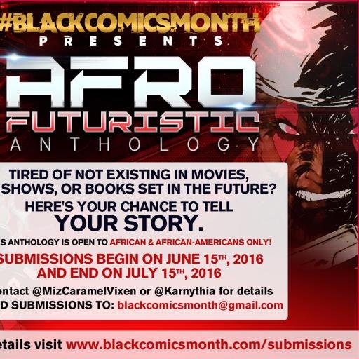 Every month is #BlackComicsMonth! #BlackComicsMonth was created by @MizCaramelVixen in 2015! For features/advertising email below
