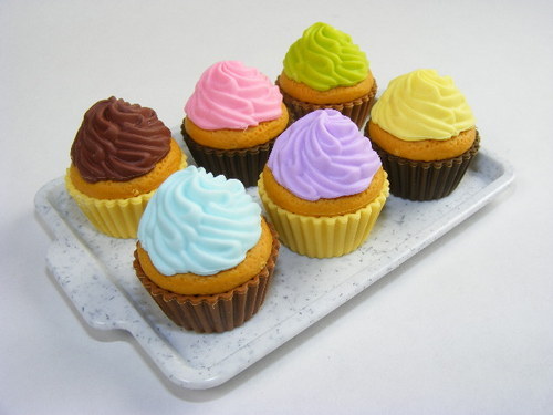 Follow us for tweets about erasers! Green eco-friendly Japanese erasers and other super sweet novelty gifts.