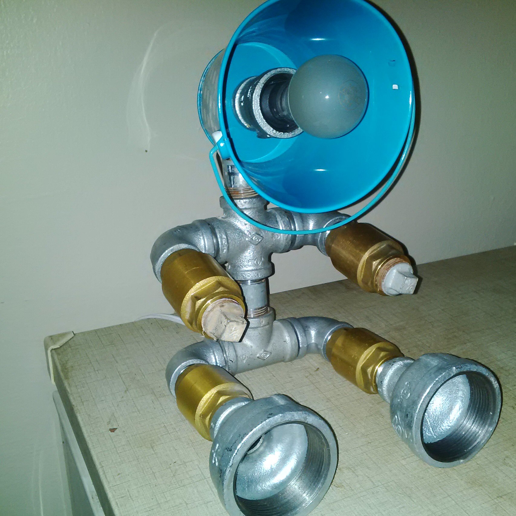 PipeFittingArt's profile picture. Building any tipe of pipe fitting furniture
Please call me to get a quote on any pipe fitting furniture ( lamps, tables, curtain rails...)