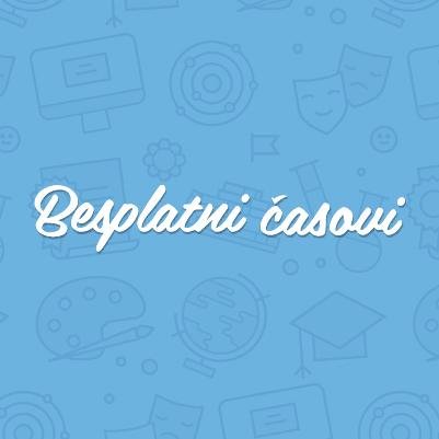 besplatnicasovi's profile picture. Besplatni privatni časovi na jednom mestu. Uskoro.