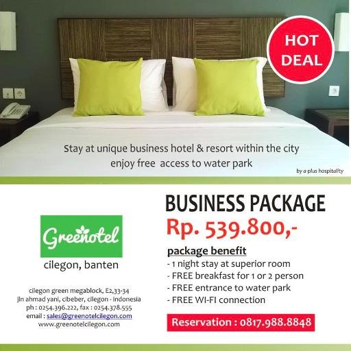 Strategic-affordable unique business hotel & resort within the city, direct access to waterpark | RSVP : 0254.396.222