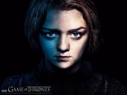 A girl is Arya Stark of Winterfell, and I’m going home. ~Third child and younger daughter of Lord Eddard Stark and his wife Lady Catelyn Stark.
#GameofThrones