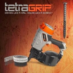 TetraGRIP drives with the speed of a nail and holds with the power of a screw preventing fastener related floor squeaks.