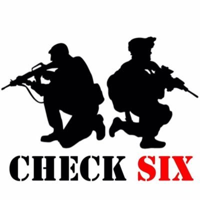 Check Six Apparel is owned by brothers. A former FMF Navy Corpsman awarded the Purple Heart in Afganistan and a former U.S. Army Military Police Officer.