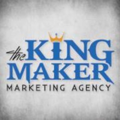 The KingMaker Marketing Agency specializes in growing YOUR business.  🎥videography 🎨graphic design 💻websites 📱social media 👑We have the royal touch!