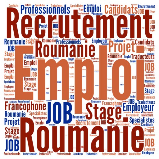 1er site de #recrutement #francophone en #Roumanie depuis 2010. Organisation d'événements RH, professionnels, développement de la francophonie en Roumanie.