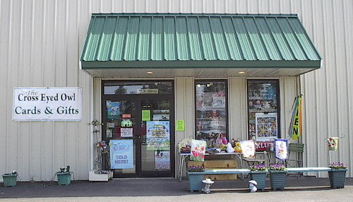 crosseyedowl's profile picture. Cards & gifts for everyone on your list!  We are open daily Mon-Fri 10-6, Wednesdays until 8pm, Saturdays 10-5 and Sundays 12-5