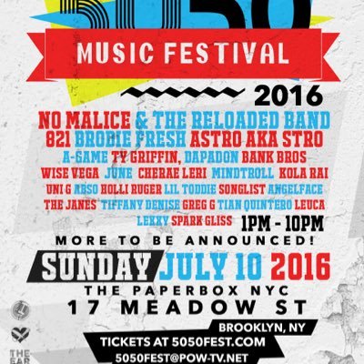 Booklyn Based Underground Music Festival. Past headliners Include @pastortroydsgb @nomalice757 @blackcobain @nittyscottmc @strothemc and more