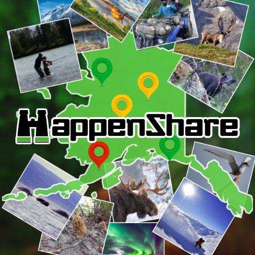 A Mobile App experience for Alaskans and visitors! Planning Alaska's unpredictability. Join the HappenShare community. Available on iTunes and Google Play.