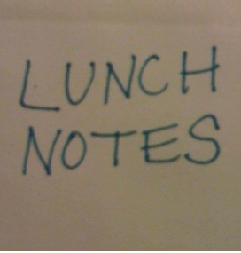 I send lunch notes to my kids, along with their bologna sandwiches.