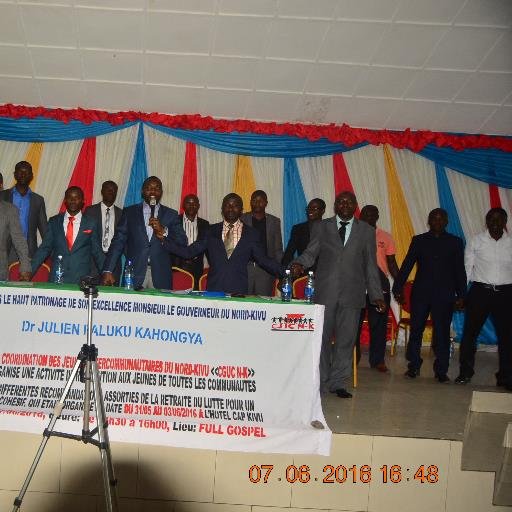 cjicnksbl's profile picture. Coordination de Jeunes Intercommunautaires du Nord-Kivu, Juin 2016