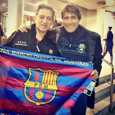 socio  n°131de la penya @pbmostoles2053,delegado de Navarra ,también socio fundador y vicepresidente de la @Pbalesbes, soci del Barça y cule hasta la medula