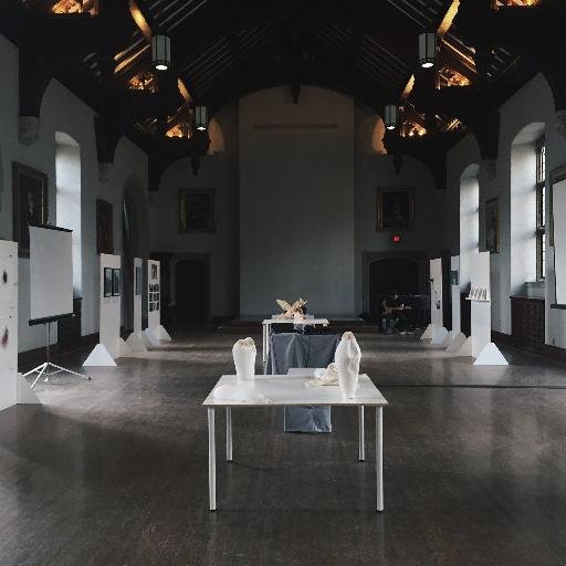 An aesthetic space aimed at showcasing artistic processes of University of Toronto students.
Curator: Eleanor Laffling, Elisa Natarelli