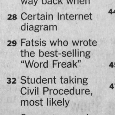 Books: A Few Seconds of Panic, Word Freak, Wild and Outside. Talk: @Slate's Hang Up and Listen. Ex: @WSJ @NPR @AP @dailypenn. Writing: Book on @MerriamWebster.