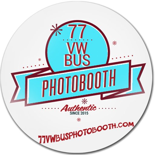 77 VW Bus Photobooth is a super cool photo booth rental inside a really groovy 1977 VW Bus. Available for any special event!