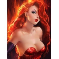 Haired vixen red Queens &