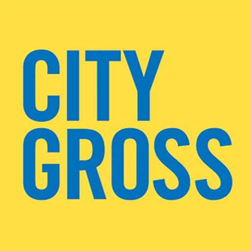 Välkommen till City Gross officiella sida på Twitter. City Gross, vem annars?