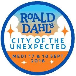 @Roald_Dahl's City of the Unexpected #UnexpectedCity Medi 17 & 18 Sept 2016