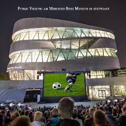 Public Viewing und Liveevents der MB Museumsgatro am Mercedes-Benz Museum. Follow: #Euro2016STR & https://t.co/ip8Y8Nn6rj