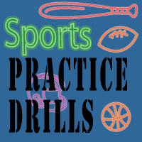 A collection of free Sports Practice Drills. Baseball, Softball, Football, Basketball, Lacrosse, Volleyball, Soccer and much more