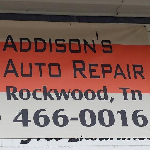 Addison's Auto Repair is a licensed and insured auto repair shop located in Rockwood, TN. 

(865) 466-0016