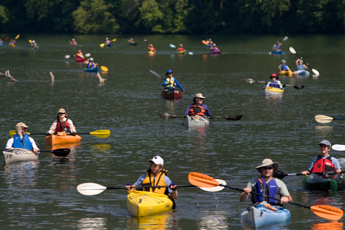 From Schuylkill Haven  to Philadelphia, Sojourn participants register for as many days as they can, or for the entire trip.