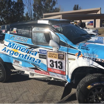 VIENTO ANDINO RALLY TEAM Desafió Ruta 40 2016 Piloto. Ricardo Martínez Copiloto: Eugenio Arrieta