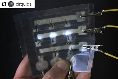 Cirquids_'s profile picture. Cirquids ○ by Dorothee Clasen. I am an Interface & Material experiments Designer from Cologne.  Please visit my blog about ⏩ Fluid Circuits on Paper ⏪: