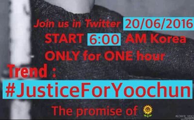 #justiceforyoochun
#belivein6002