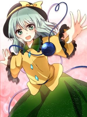 Hi! Hi!! I'm Koishi, and this is my friend Mr. Hat!
Maybe dreams came true thanks to wishes of bloody madness ~