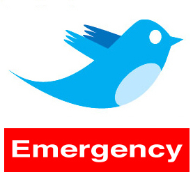 Emergency tweets for natural disasters or terror attacks