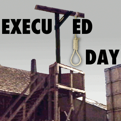 The death penalty, day by day.  Guillotine image (cc) Gary Denness http://t.co/t6Lhdam2t9