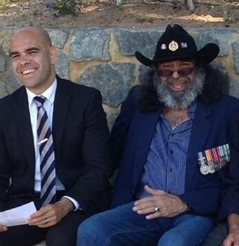 Black, Sleek n Deadly/Proud Noongar Aboriginal Man /Family/Footy/Friends