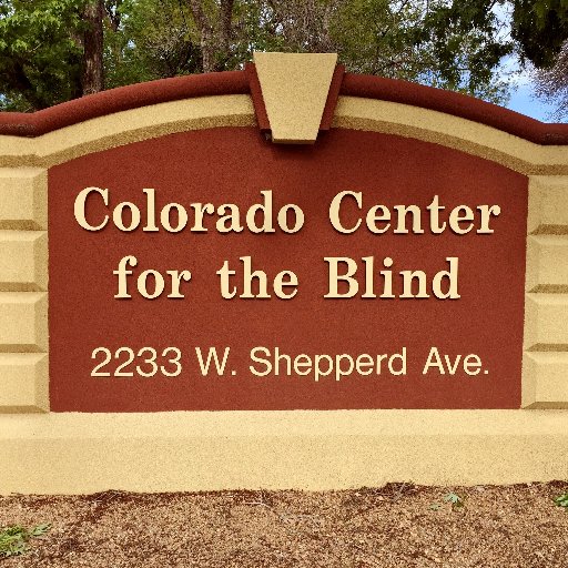 The Colorado Center for the Blind is a world-renowned blindness skills training center located at the foot of the Rocky Mountains in Littleton, Colorado.