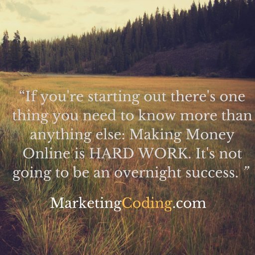 MarketingCoding is a website that teaches people how to build an online empire all by themselves.