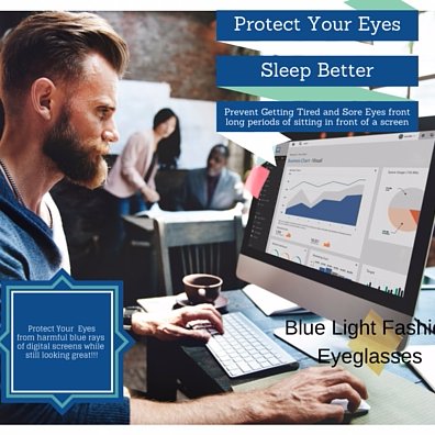 Discover our trendy, transparent, and affordable #computer #glasses to improve sleep quality and help reduce eye strain.
