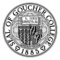 Follow our director @MileahKromer or @GoucherCollege for Tweets about the #GoucherPoll!