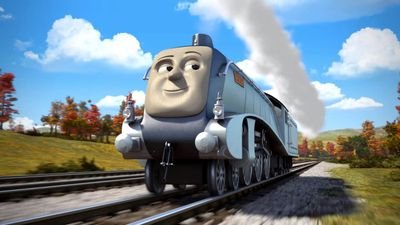 I'm Spencer, the private engine of the Duke and Duchess of Boxford (@BoxfordDukedom) and one of the fastest steam engines in the world, as my many records show.