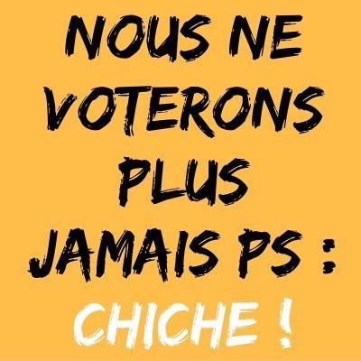 Compte de toutes celles et ceux à gauche qui ont juré en 2016 de ne plus voter PS. Soutien indépendant à Mélenchon pour éviter Macron-Le Pen #PlusJamaisPS