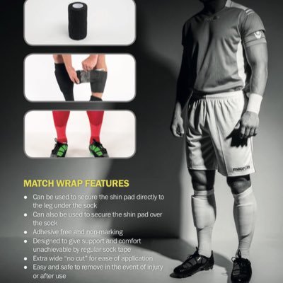 Established in 2014, Wrap and Stick is the original sock tape company dedicated to providing a high quality affordable sock tape to grassroots footballers.