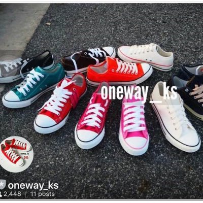 รองเท้าผ้าใบทรงคอนเวิร์สไม่เกิน200฿ ไอจี:oneway_ks ส่งของทุกวัน/มือ1ทุกคู่ ถ่ายรูปเอง สต็อคเอง มีmashare,leo,conversแท้ Line: @top3947e มี@นะ Facebook:oneway.ks