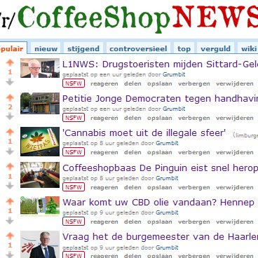 r/CoffeeshopNews