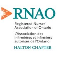 Official Twitter account of the RNAO Halton Chapter
