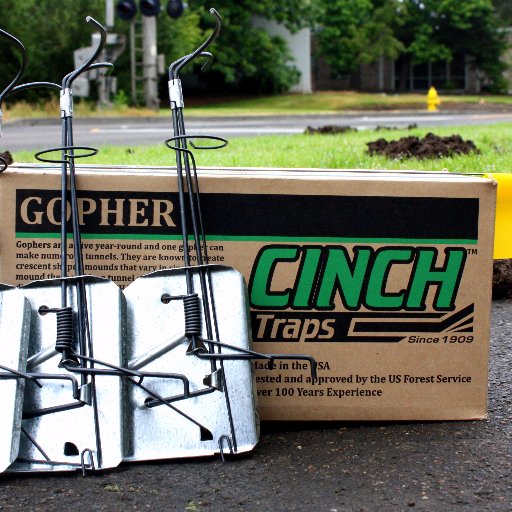 cinchoutdoors's profile picture. Gophers and Moles taking over your yard? CINCH Traps™ it’s so easy to use anyone can eliminate moles and gophers in just a few steps!