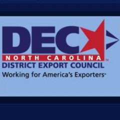 The North Carolina District Export Council is a non-profit organization charged with helping increase small business exports in North Carolina.