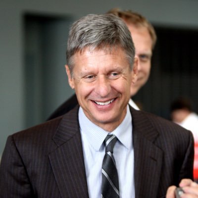 Students supporting Libertarian Presidential Candidate Gary Johnson #Election2016