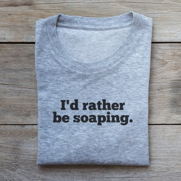 Cool soapy tees you'll actually want to wear. For soapers, by soapers. Grab your stick blender and let's roll.