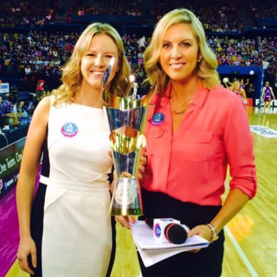 Ex Australian Diamond Netballer. Now coach, commentator and mum. What's harder?