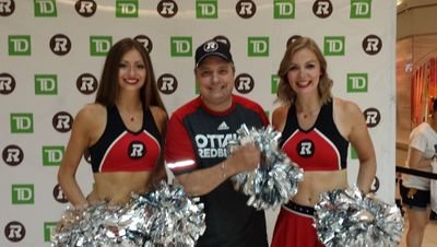 Senators n Redblacks fan